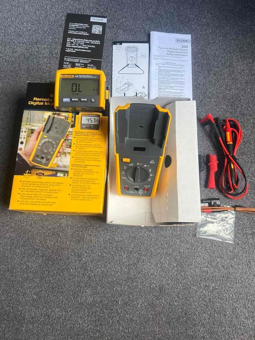 Fluke-335 ампер клещи Fluke-233 мултиметьр