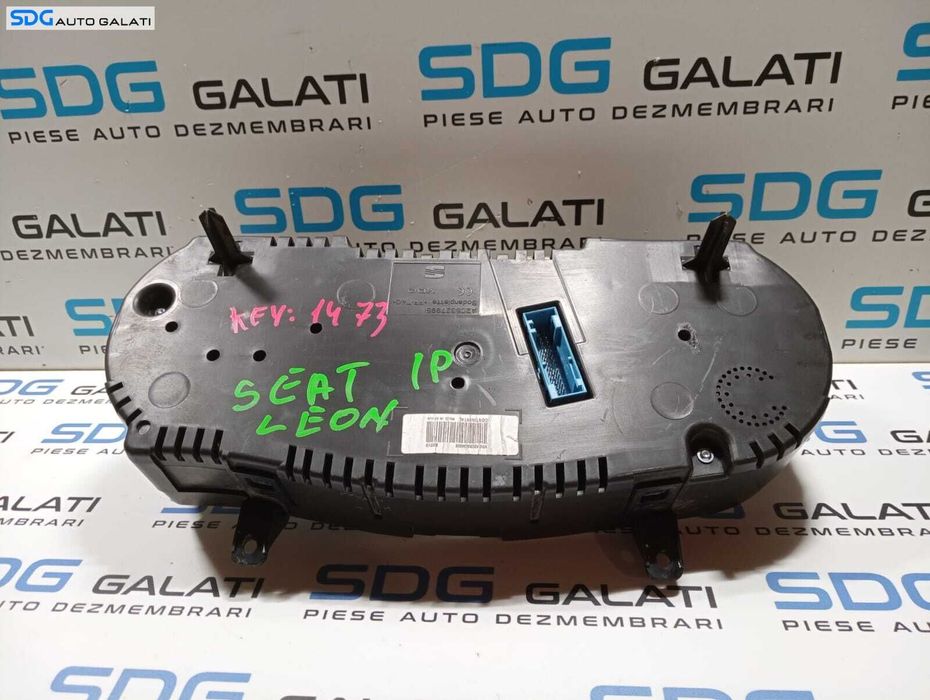 Ceas Ceasuri Cluster Instrumente Bord Seat Leon 1P 1.6 TDI 2006 - 2013 Cod 1P0920953D [M3859]
