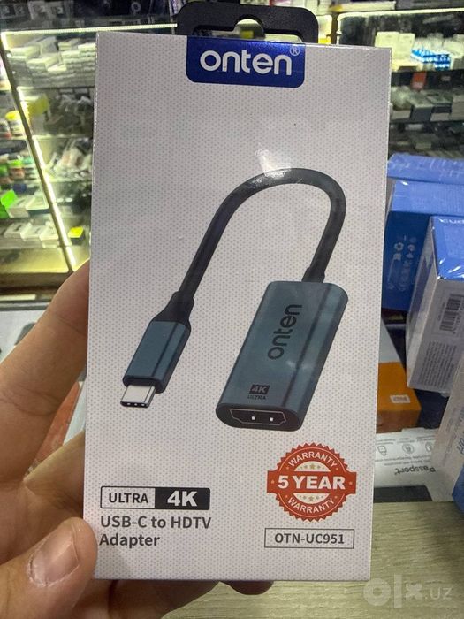 Адаптер Onten USB-C to HDTV Adapter (OTN-UC951), 4K