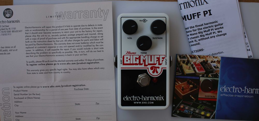 efect chitara BIG MUFF nano