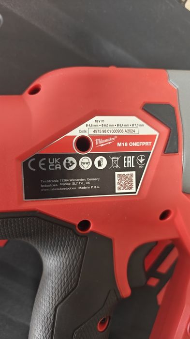 Pistol pop nituri m18 milwaukee