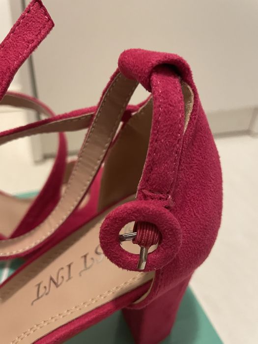 Sandale fuchsia noi piele ecologica nr. 38