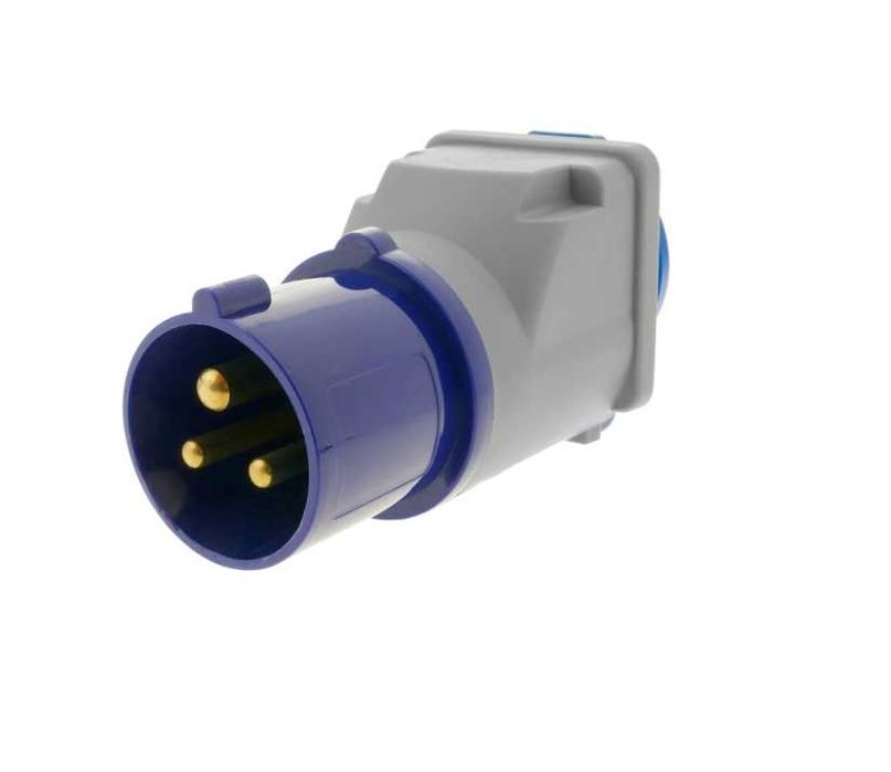 Преходник адаптер от Шуко към Еврокуплунг за кемпери каравани ремарке