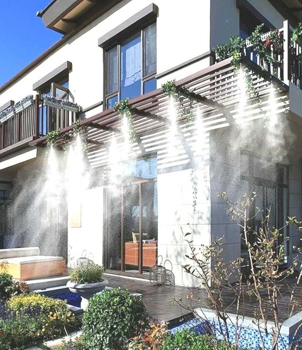 Sistem de racire cu ceata de apă cu lungime 10 m- 10 duze NOU - 50 Lei