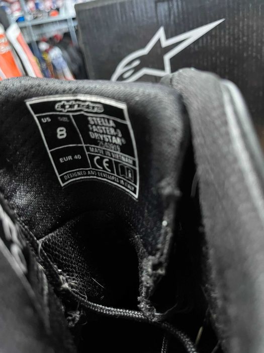 Дамски Мото боти ALPINESTARS FASTER 3, 40,като нови,протектори