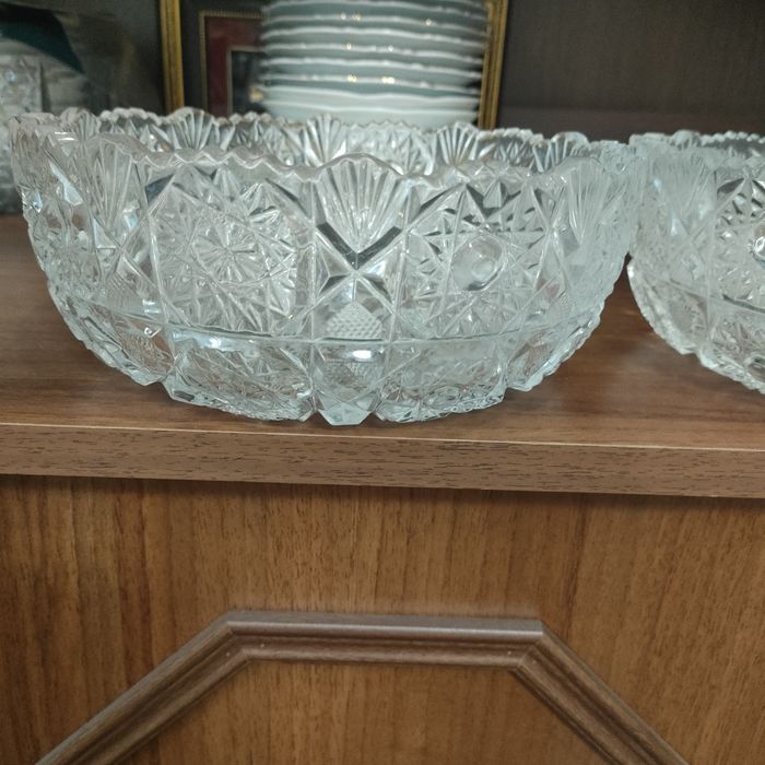 Хрустальные Вазы..сататницы.посуды