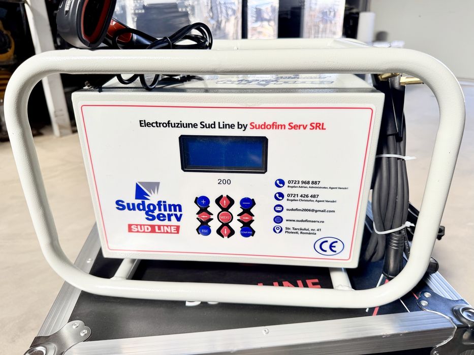 Aparat de sudura electrofuziune Sud Line SD200 cu protocol  nou ( Ritmo / Georg Fischer / Hurner )