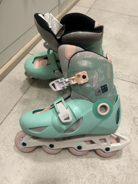 Ролери за момиче  34-36 и 26-28 Oxelo