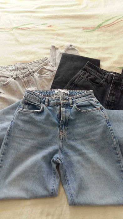 Дамски дънки  - Bershka,Zara