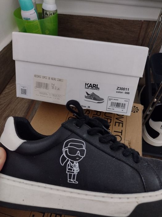 Karl lagerfeld adidași copii mărimea 36
