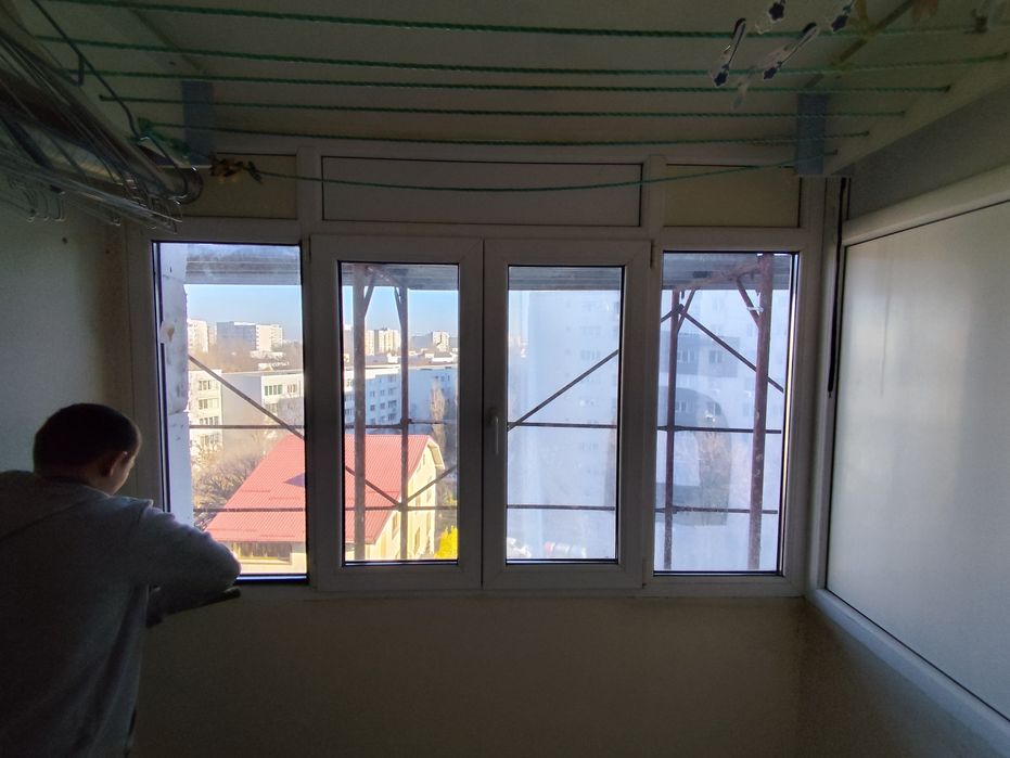 geam termopan de inchis balconul