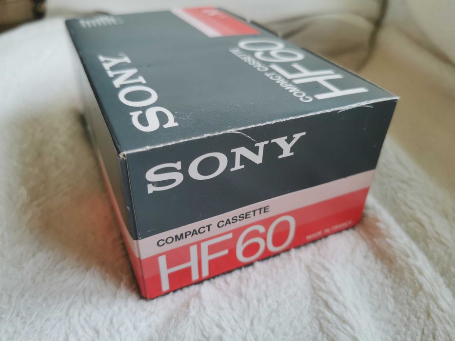 Аудио Касети SONY HF60 HF 60 нови 10 бр. 1985