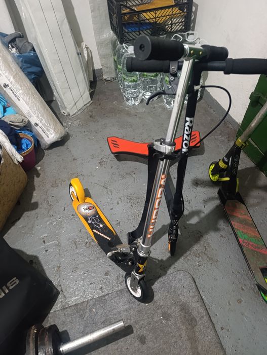 Trotineta aluminiu 3 buc+ cască