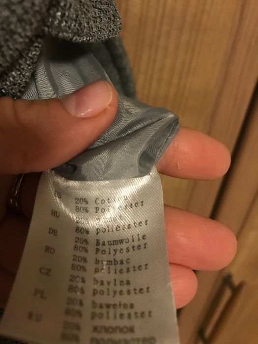 Сиво мъжко сако, размер L