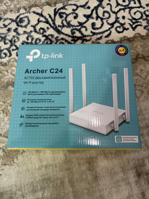 Модем Archer C24 AC 750