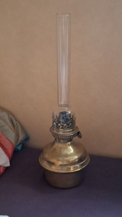 Газена лампа месингова