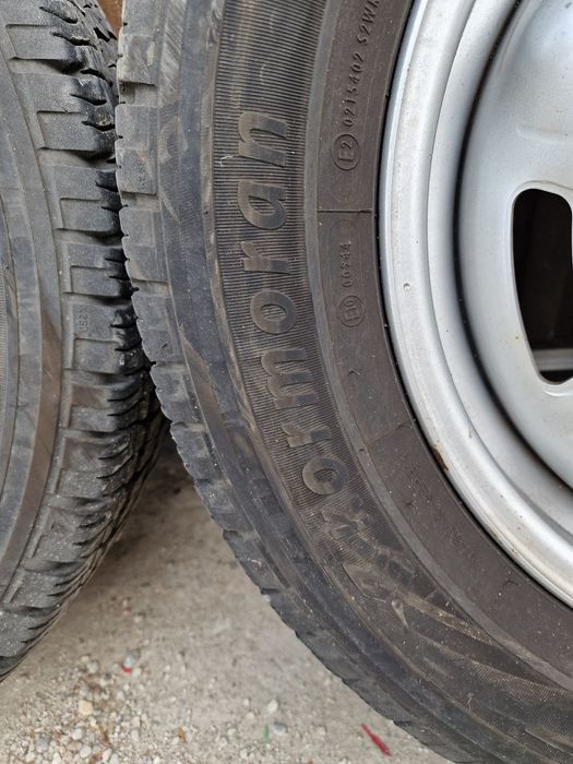 Jante cu anvelope vara Ford Transit - ambele noi