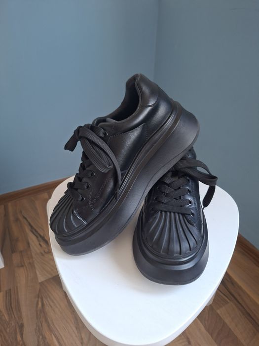 Pantofi sneakers piele colecție premium, F. ușori, doar 866 grame