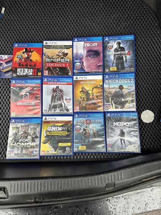 Продам игры на пс диски