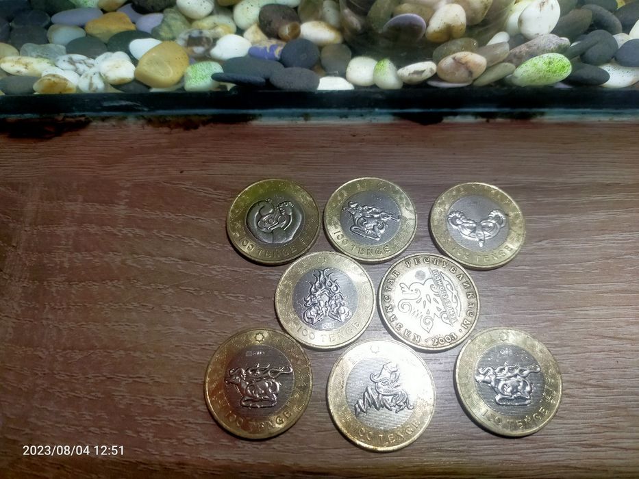 Редкие монеты 100тг