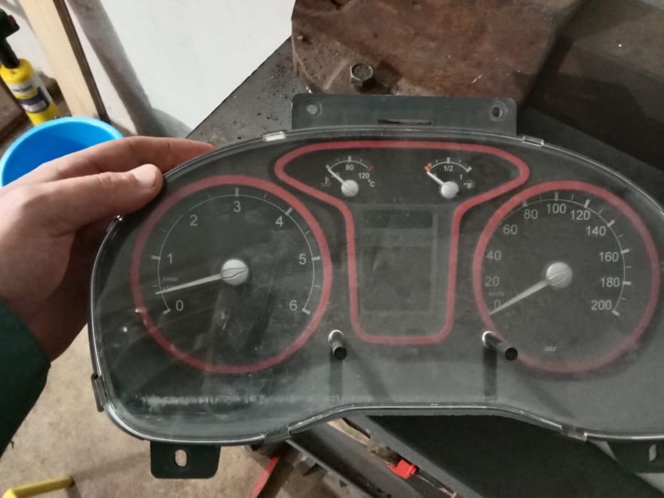 Щиток приборов на газель