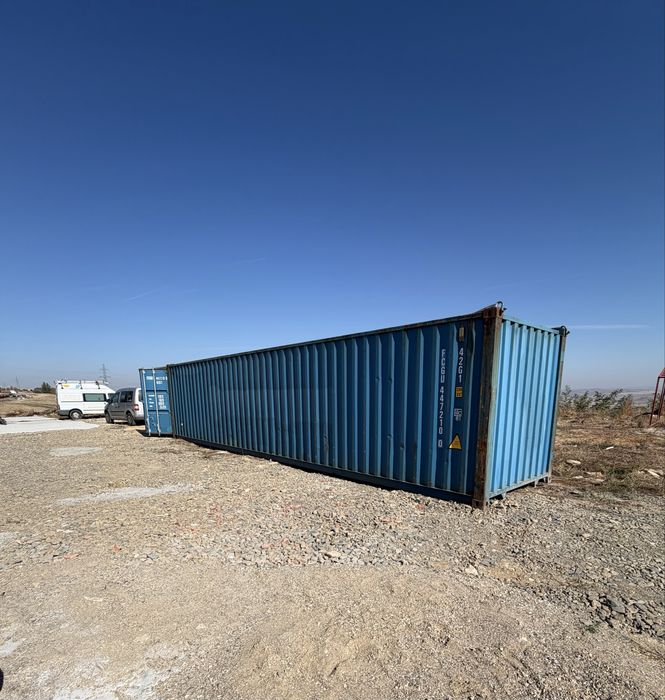 Închiriez container maritim cu teren aferent – depozitare / sediu firmă