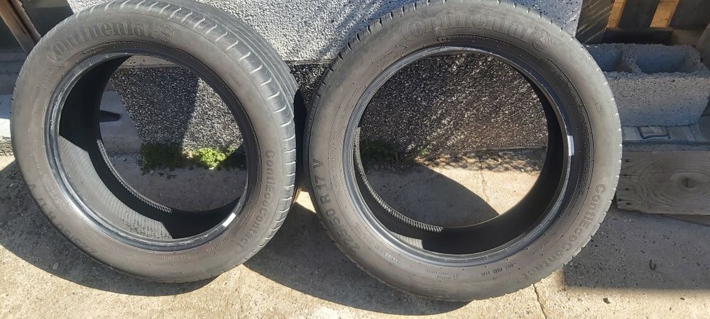 Continental 225/50/17  2броя летни гуми
