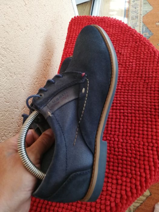 Pantofi piele întoarsă Bugatti nr 43