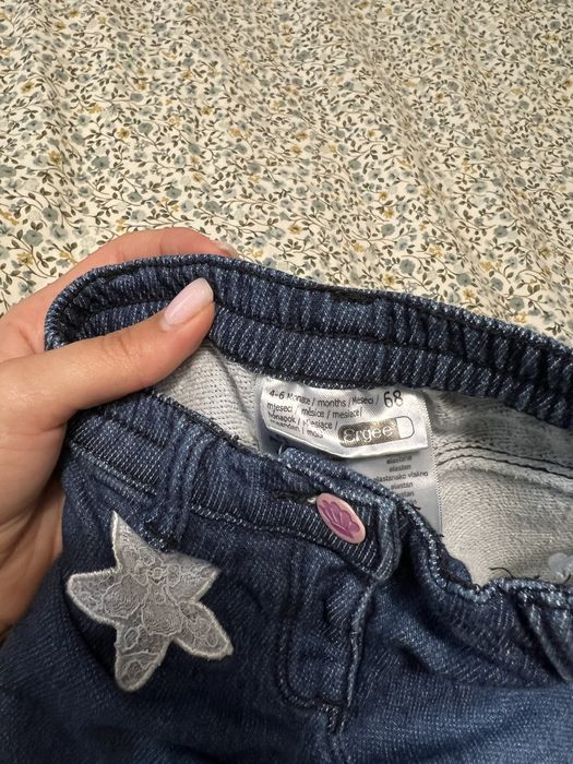 Бебешки дънки със звезди