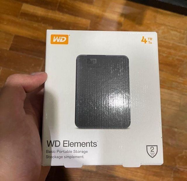 Hdd extern 2.5 WD Elements de 1TB  2TB 4TB 5TB Noi sigilate