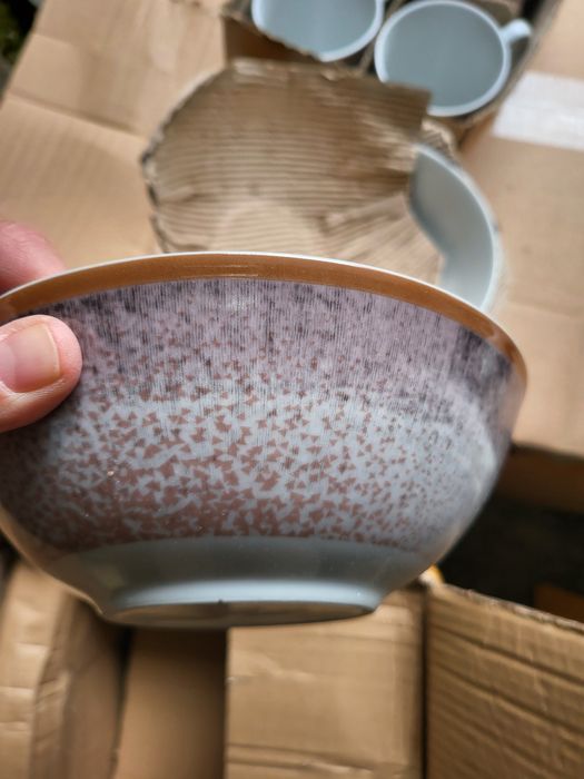 Комплект за хранене от порцелан van Well Ella 24 части Комплект чинии