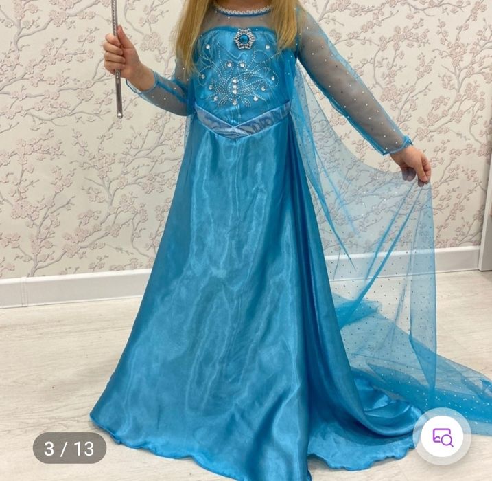 Новогодний костюм Эльзы