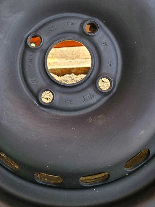 2бр железни джанти 15ки 4Х108 AUDI