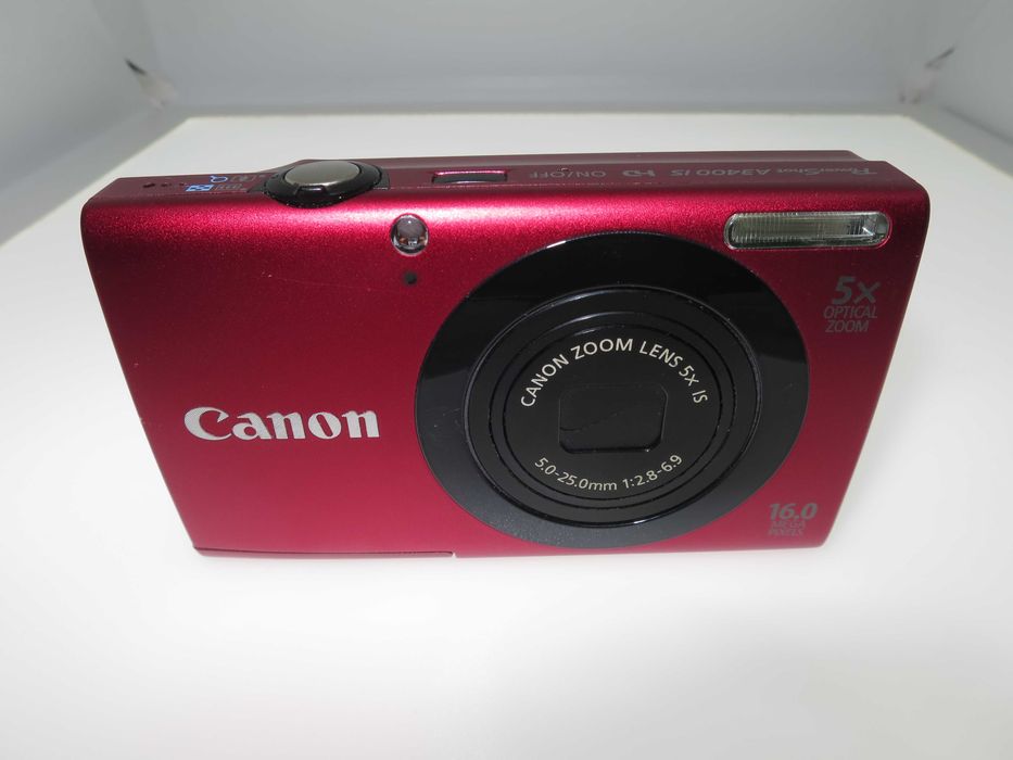 Canon PowerShot A3400 червен компактен цифров фотоапарат камера отличе