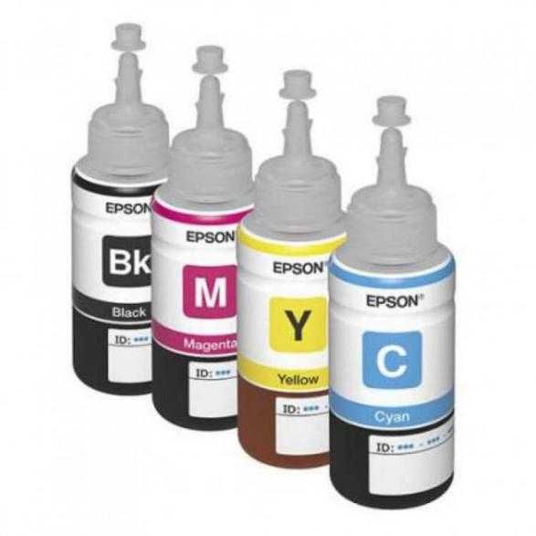 -50% на оригинальные чернила Epson 70 мл