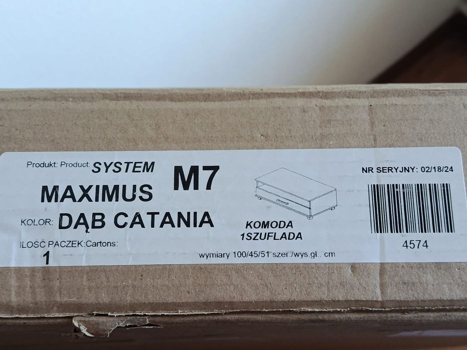 *Comodă TV Manton M7 (stejar Catania)