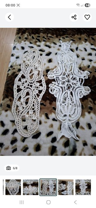 Fata de masa lucrate manual