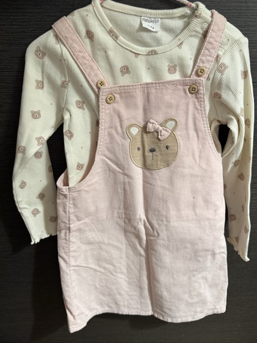 Set rochie cu body pentru fetita 3 ani