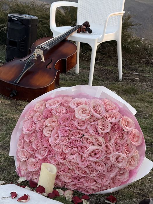 Букет цветы свежие