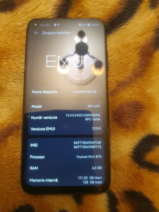 Huawei p40lite ca nou.