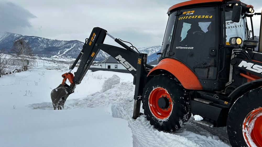 Услуги эксковатора погрузчика