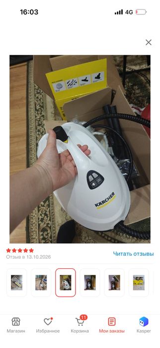 Пароочиститель KARCHER