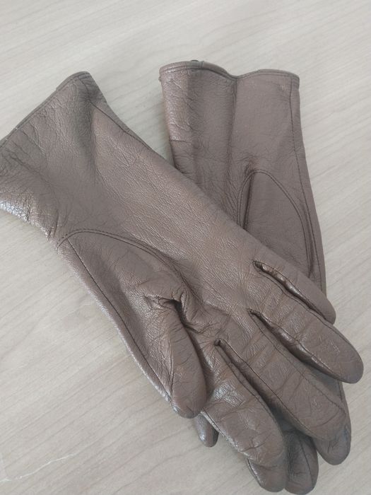 Перчатки кожаные