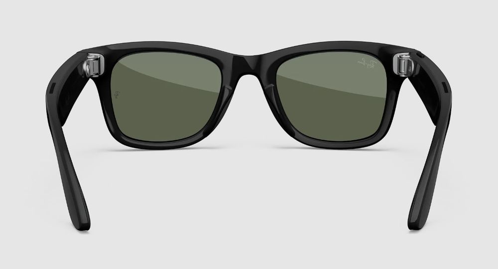 Умные очки Ray-Ban Meta Wayfarer Shiny Black, Green