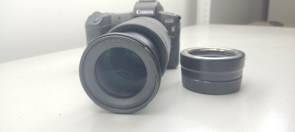 Фотик Canon eos r, объектив, стабилизатор