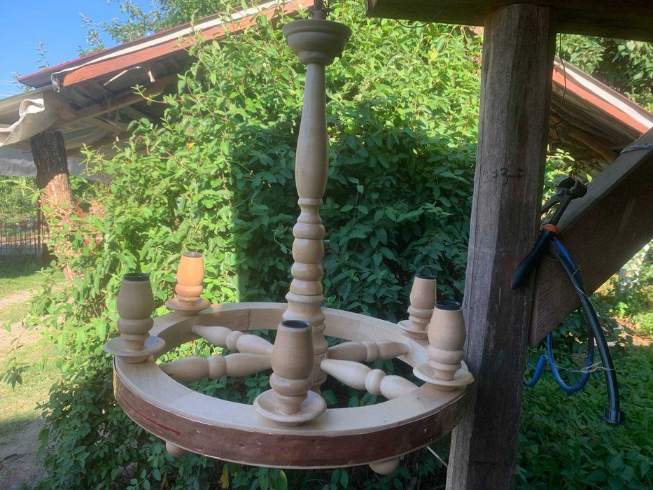 Candelabre rustice facute manual