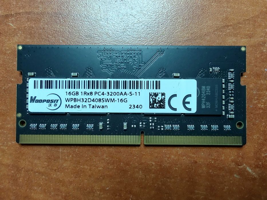 Memorie Laptop Shenzhen Wodposit Electronics 16GB DDR4 3200MHz CL22