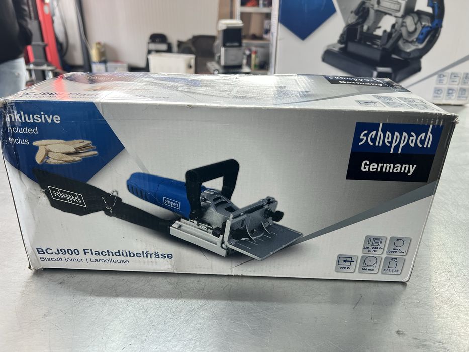 Фреза дърводелска за сглобки тип бисквитки Scheppach BCJ900