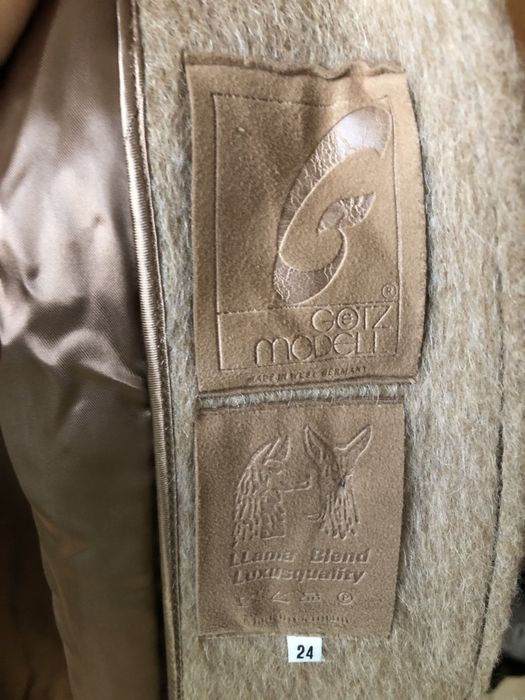 Palton dama vintage lână+ lama