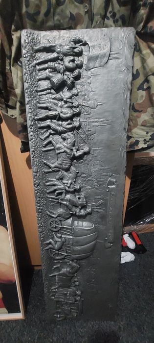 Tablou în relief, stil medieval